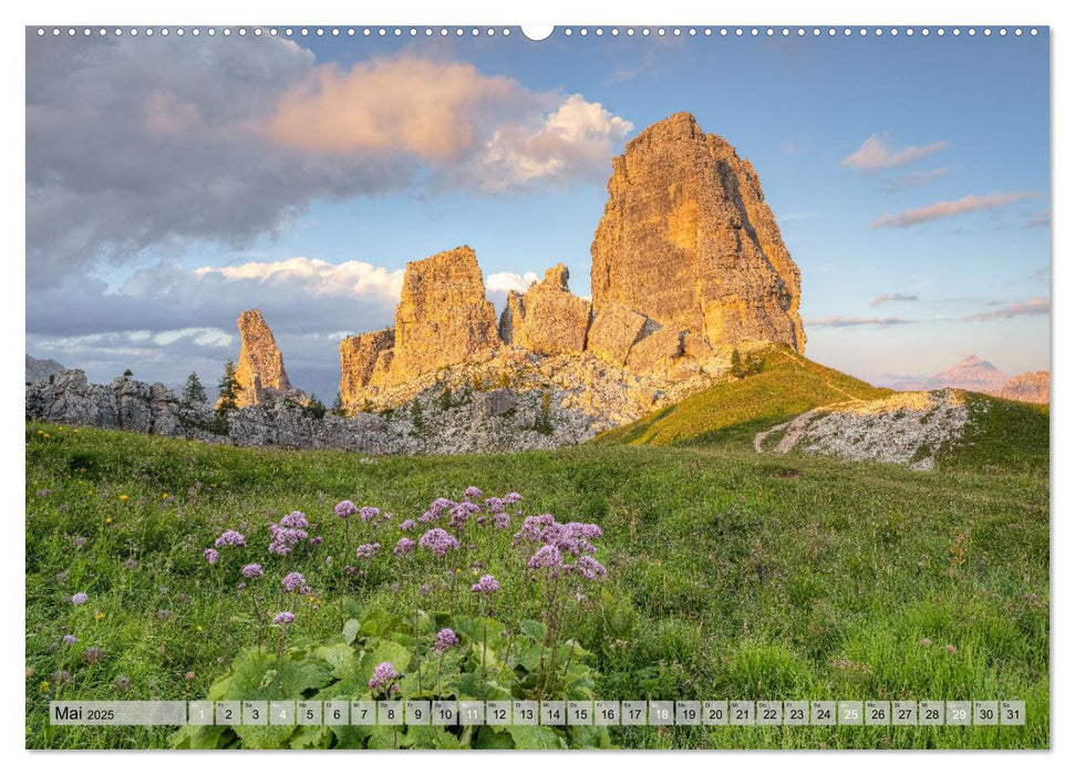 Faszination Dolomiten (CALVENDO Premium Wandkalender 2025)