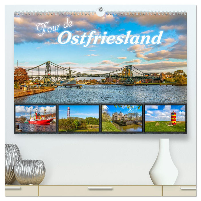 Tour de Ostfriesland (CALVENDO Premium Wandkalender 2025)