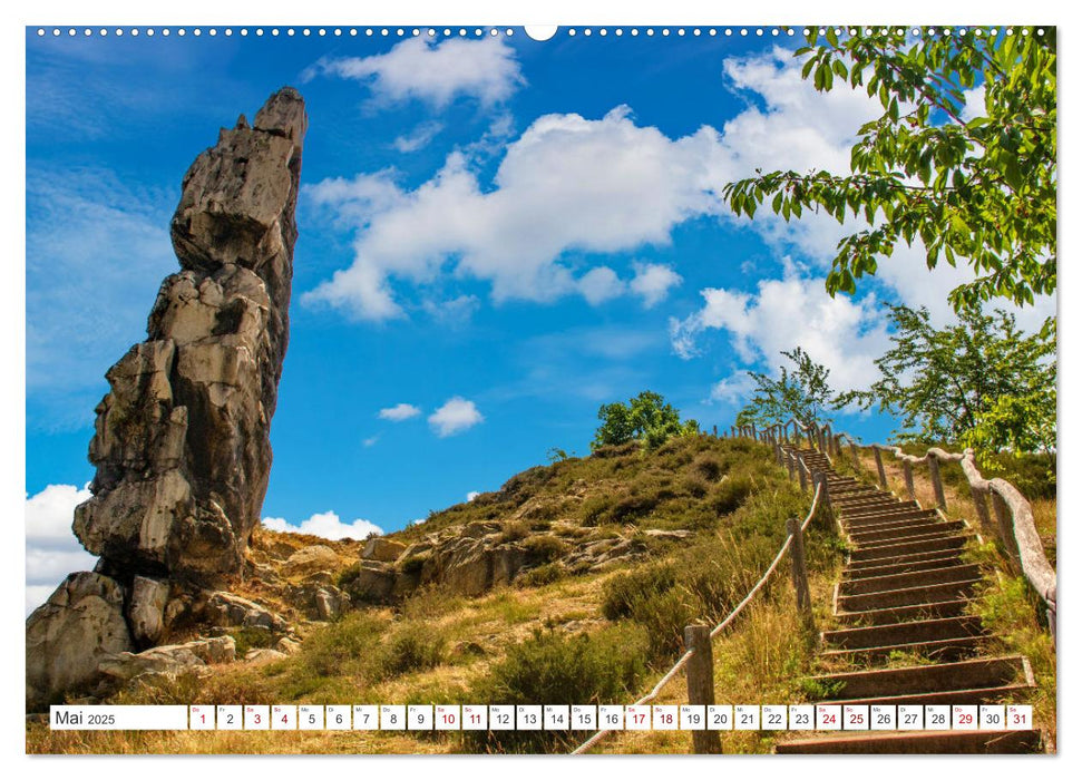 Harzer Teufelsmauer – Juniwanderung (CALVENDO Wandkalender 2025)