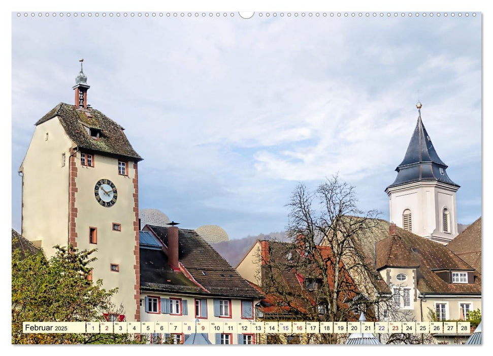 Waldshut - liebenswertes Städtle am Hochrhein (CALVENDO Premium Wandkalender 2025)