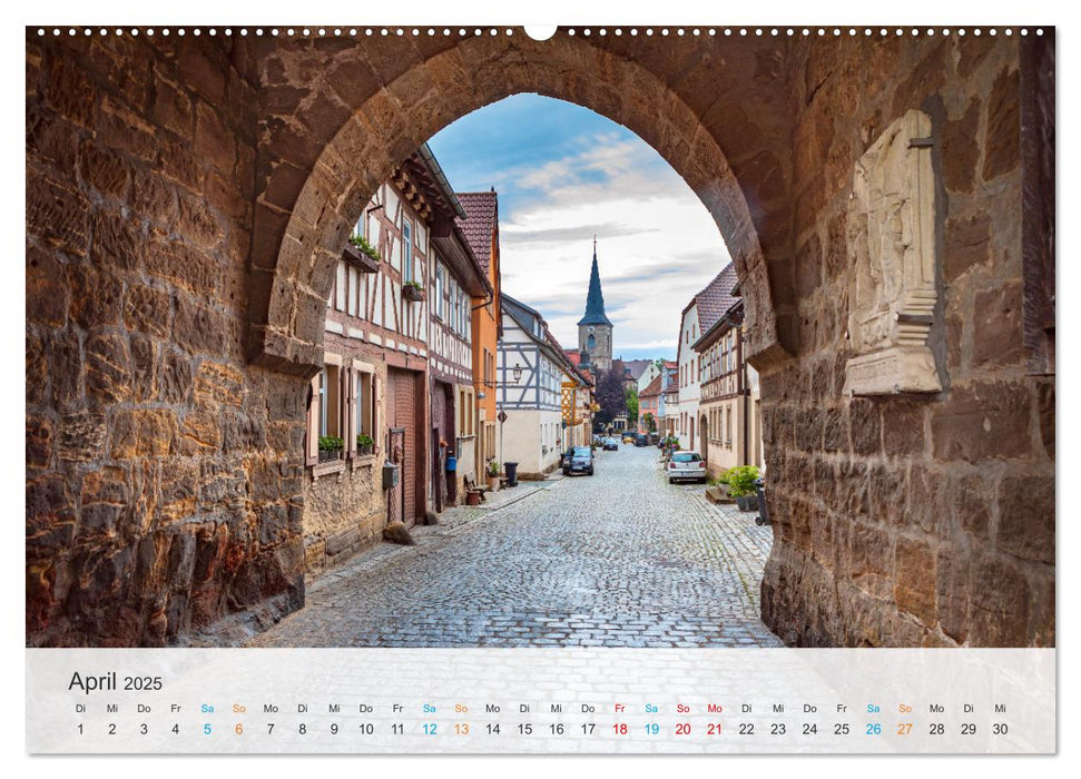 Seßlach - Kleinod des Coburger Landes (CALVENDO Premium Wandkalender 2025)