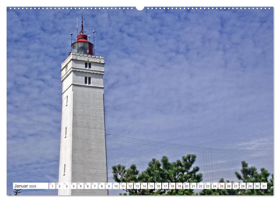 Sommerpause - An Dänemarks Nordseestrand (CALVENDO Premium Wandkalender 2025)