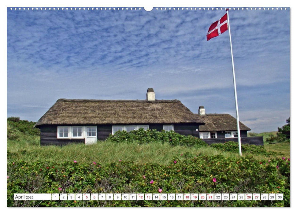 Sommerpause - An Dänemarks Nordseestrand (CALVENDO Premium Wandkalender 2025)