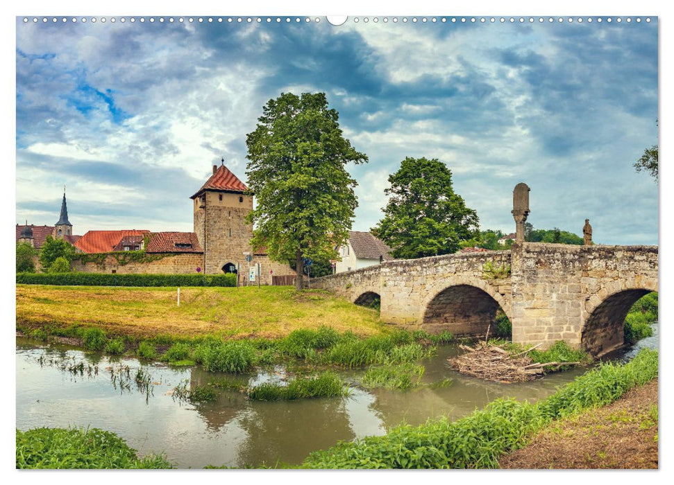 Seßlach - Kleinod des Coburger Landes (CALVENDO Wandkalender 2025)