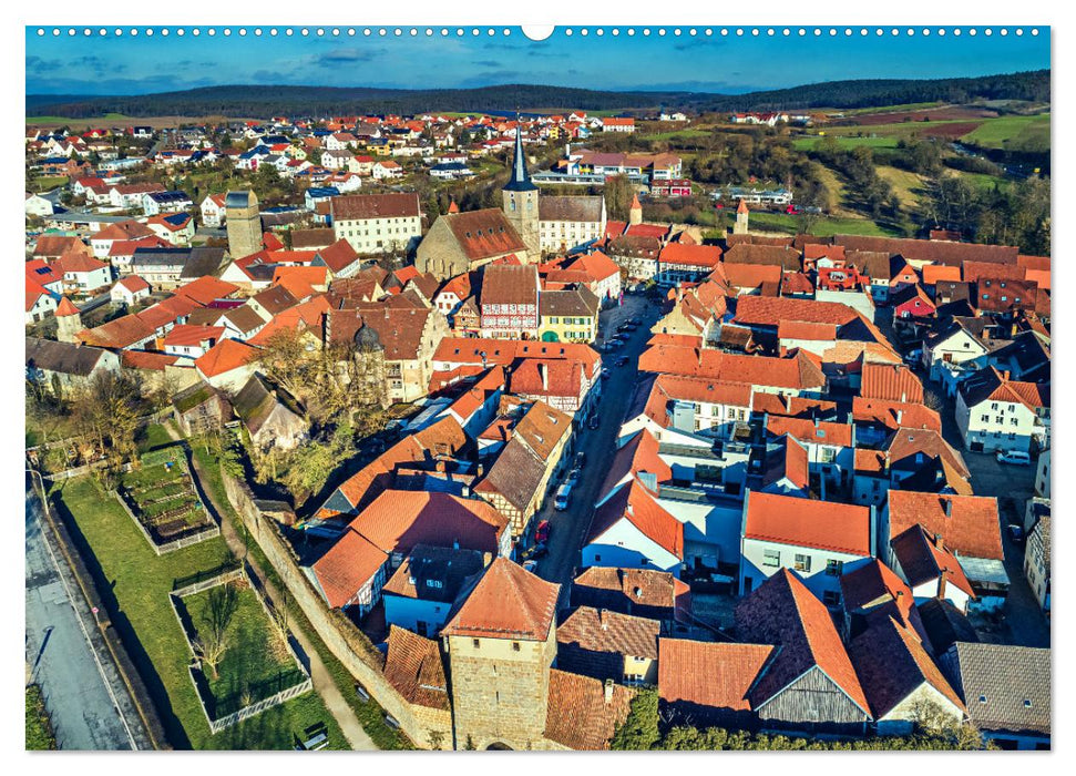 Seßlach - Kleinod des Coburger Landes (CALVENDO Wandkalender 2025)