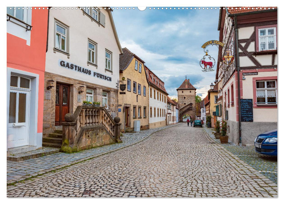 Seßlach - Kleinod des Coburger Landes (CALVENDO Wandkalender 2025)