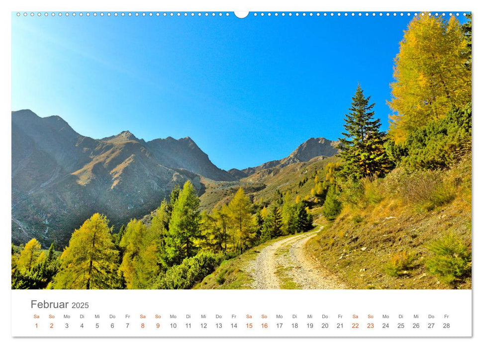 Goldener Herbst in Südtirol (CALVENDO Premium Wandkalender 2025)