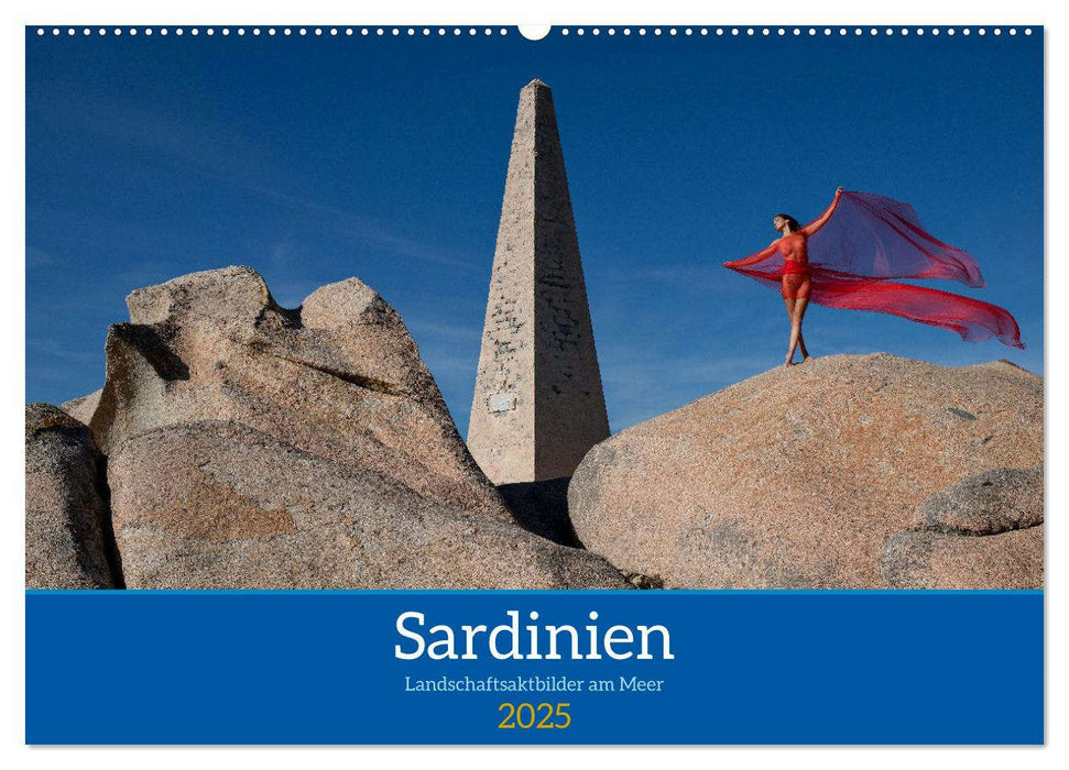 Sardinien - Landschaftsaktbilder am Meer (CALVENDO Wandkalender 2025)