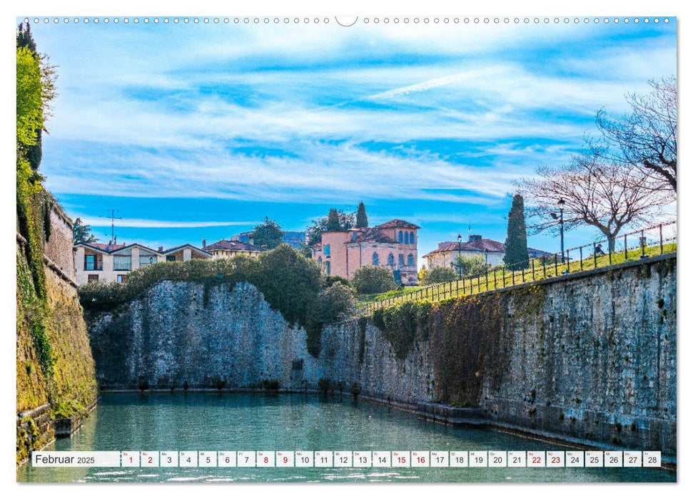 Traumziel am Gardasee. Peschiera del Garda (CALVENDO Premium Wandkalender 2025)