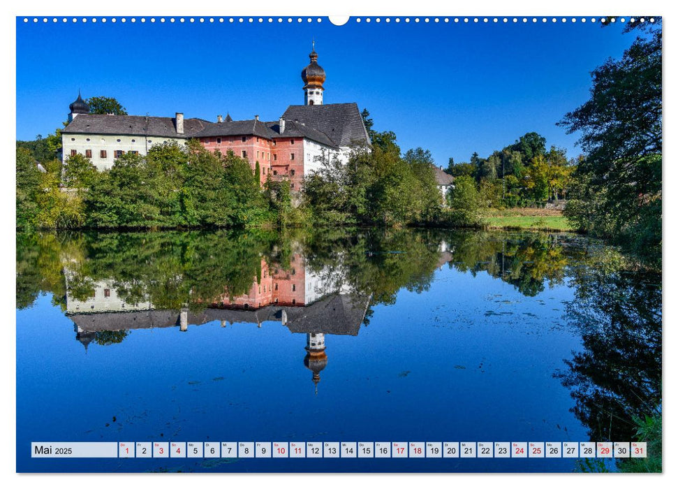 Bayerische Seenlandschaften - Natur im Einklang mit Freizeit und Kultur (CALVENDO Premium Wandkalender 2025)