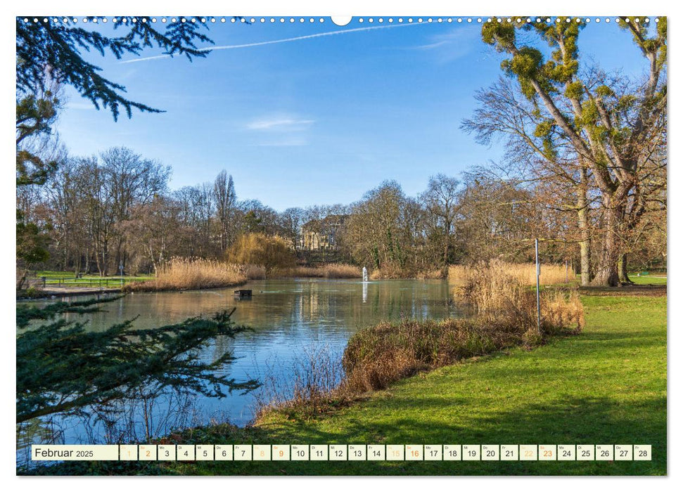 Parks und Gärten in Köln (CALVENDO Premium Wandkalender 2025)