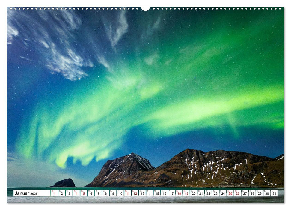 Licht des Nordens - LOFOTEN (CALVENDO Premium Wandkalender 2025)