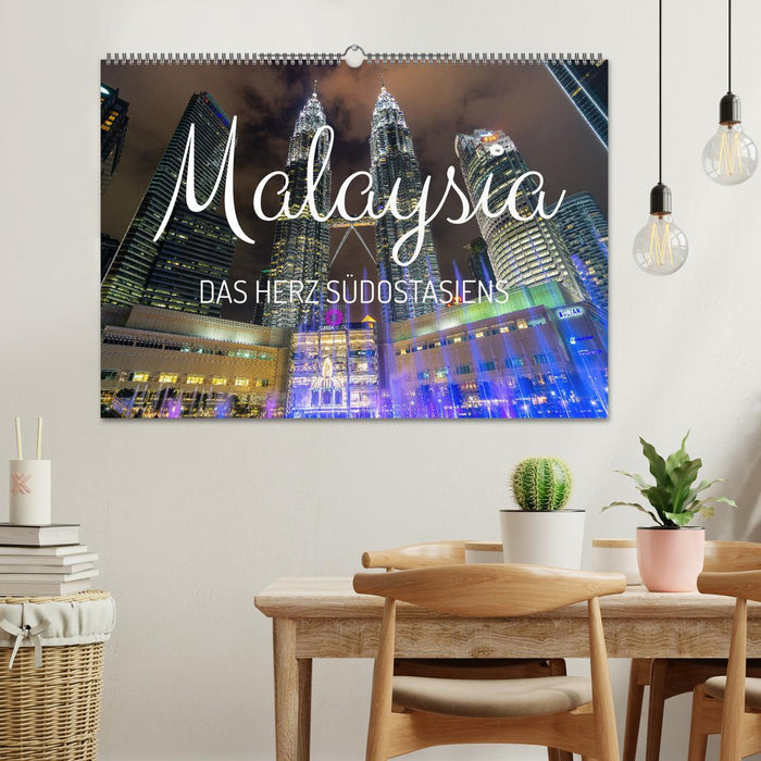 Malaysia - Das Herz Südostasiens (CALVENDO Wandkalender 2025)