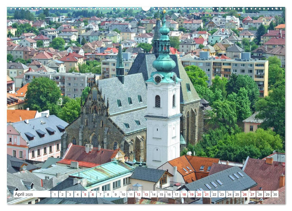 Visit Pilsen & Klatovy - Zwei böhmische Städte - Ein perfekter Urlaubstag (CALVENDO Premium Wandkalender 2025)