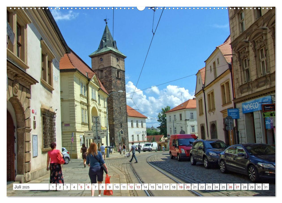 Visit Pilsen & Klatovy - Zwei böhmische Städte - Ein perfekter Urlaubstag (CALVENDO Premium Wandkalender 2025)