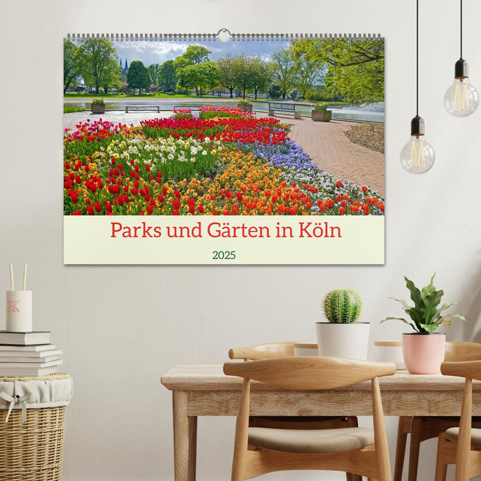 Parks und Gärten in Köln (CALVENDO Wandkalender 2025)