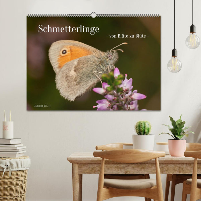 Schmetterlinge - von Blüte zu Blüte - (CALVENDO Wandkalender 2025)