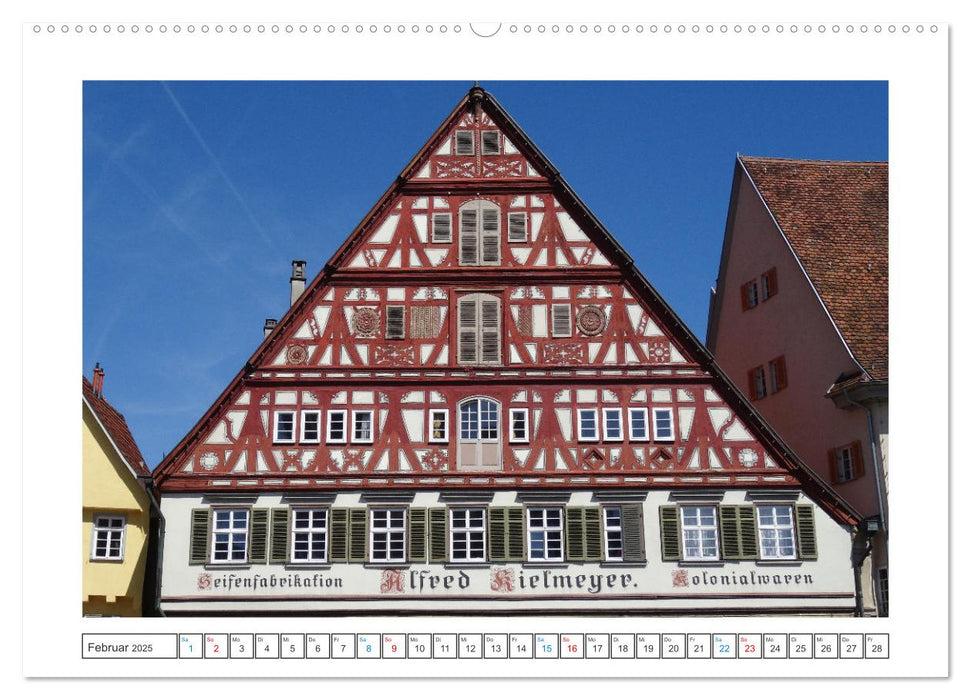 Stimmungsvolles Esslingen (CALVENDO Premium Wandkalender 2025)