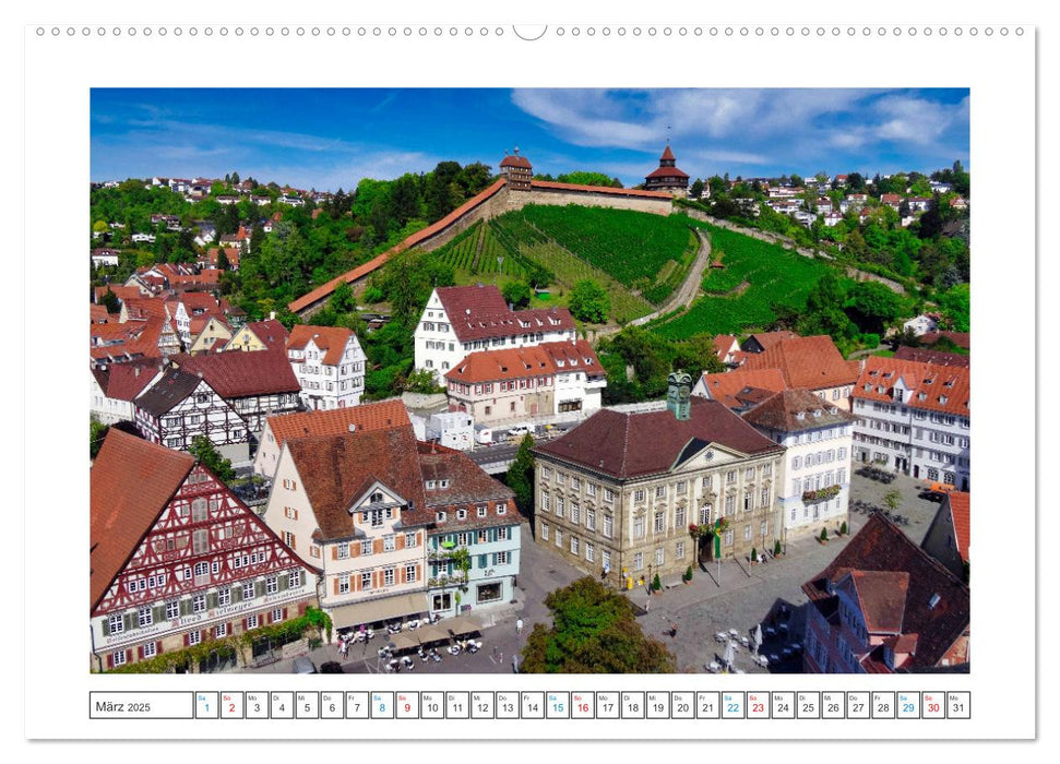 Stimmungsvolles Esslingen (CALVENDO Premium Wandkalender 2025)