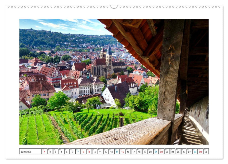 Stimmungsvolles Esslingen (CALVENDO Premium Wandkalender 2025)