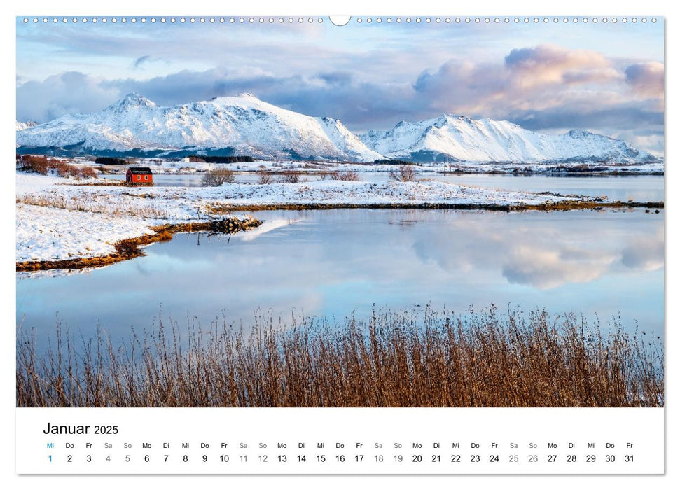 ZAUBERHAFTES NORWEGEN (CALVENDO Premium Wandkalender 2025)