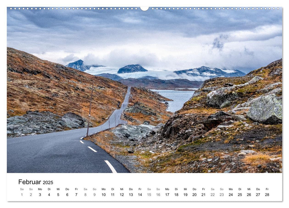 ZAUBERHAFTES NORWEGEN (CALVENDO Premium Wandkalender 2025)