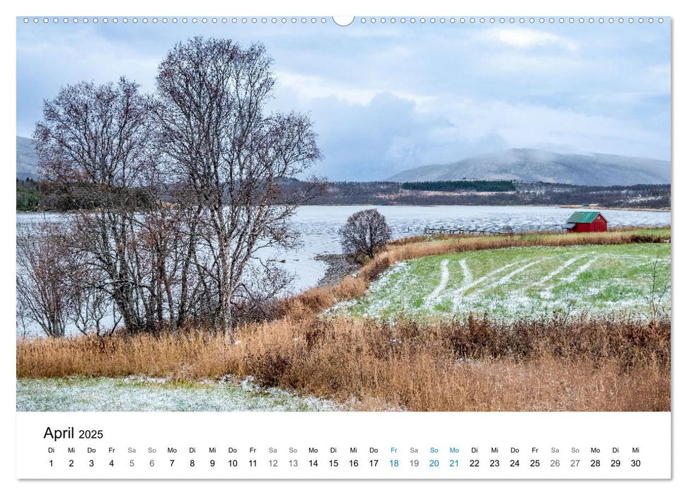 ZAUBERHAFTES NORWEGEN (CALVENDO Premium Wandkalender 2025)