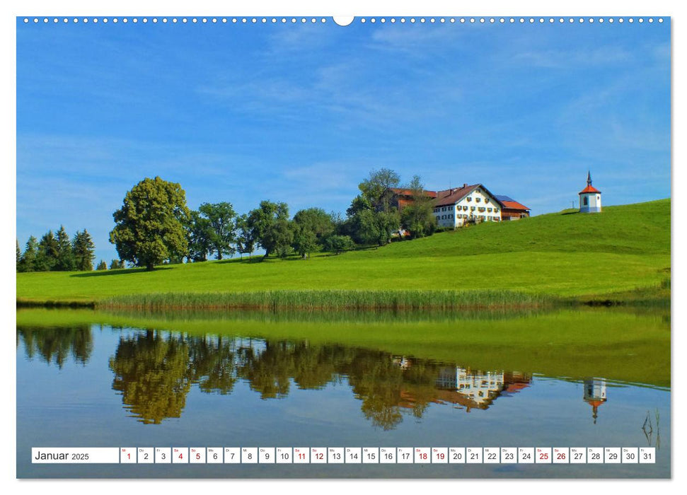 Wanderlust im Schwangau - Impressionen einer grandiosen bayerischen Landschaft (CALVENDO Premium Wandkalender 2025)