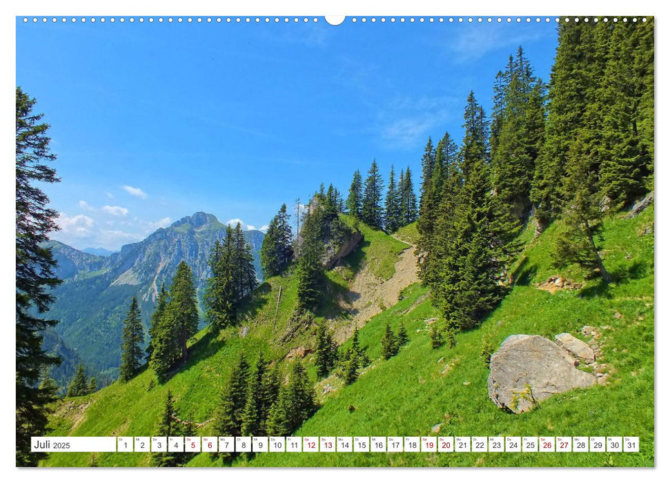 Wanderlust im Schwangau - Impressionen einer grandiosen bayerischen Landschaft (CALVENDO Premium Wandkalender 2025)