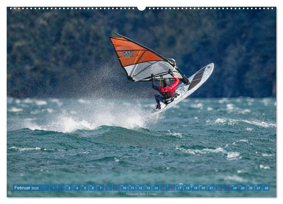 Surfparadies Urnersee (CALVENDO Premium Wandkalender 2025)