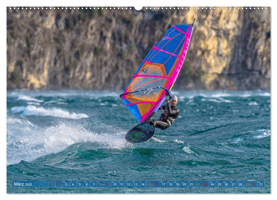 Surfparadies Urnersee (CALVENDO Premium Wandkalender 2025)