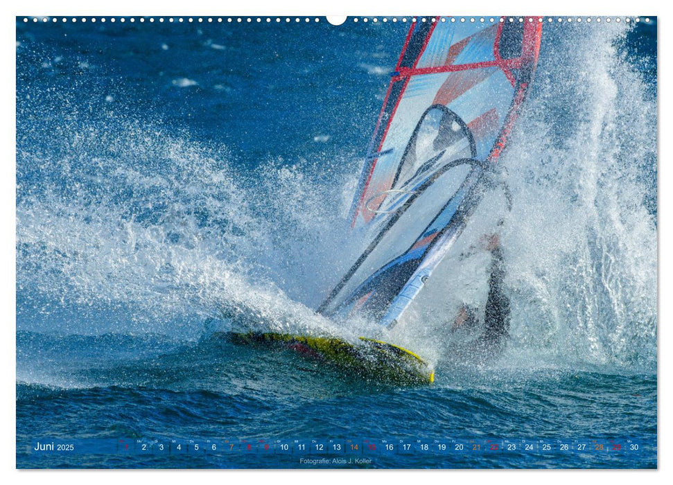 Surfparadies Urnersee (CALVENDO Premium Wandkalender 2025)