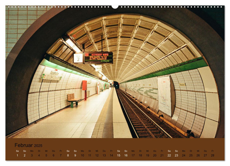 Bunt im Untergrund (CALVENDO Premium Wandkalender 2025)