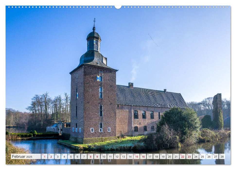 Romantisches Wegberg (CALVENDO Premium Wandkalender 2025)