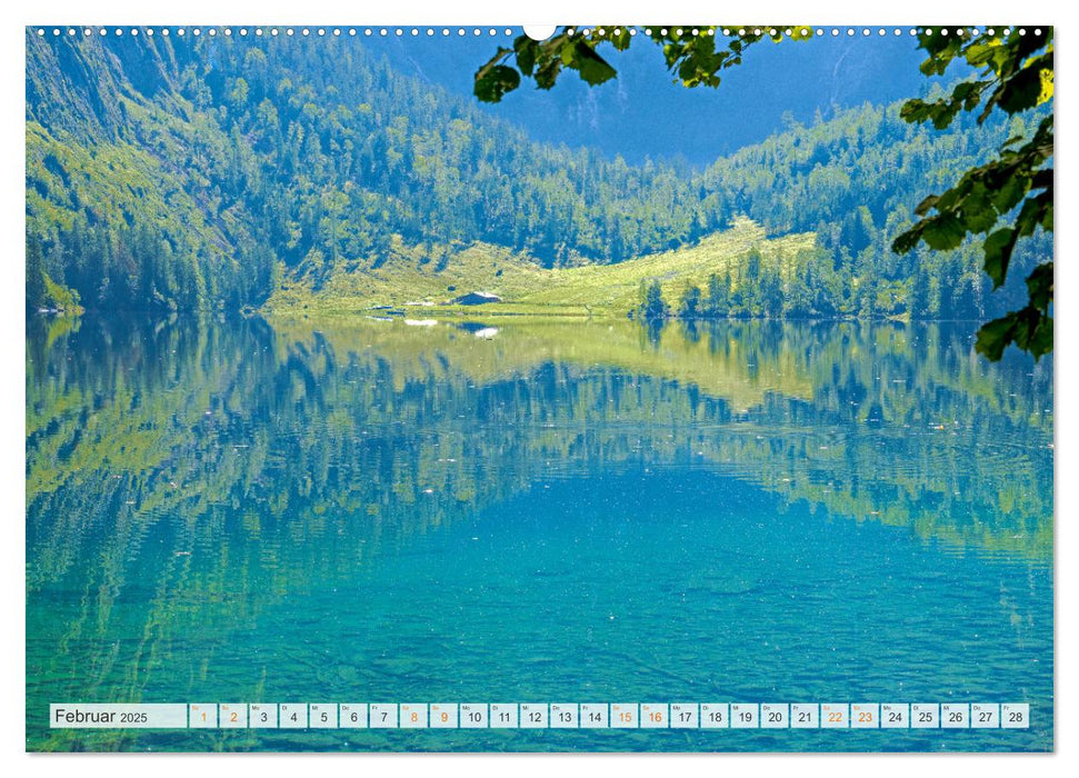 Berchtesgadener Land - Welt der Berge und Seen (CALVENDO Premium Wandkalender 2025)