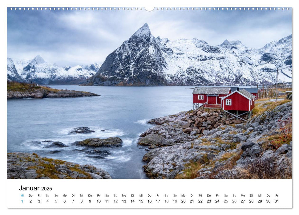 NORWEGEN - EINE ATEMBERAUBENDE SCHÖNHEIT (CALVENDO Premium Wandkalender 2025)