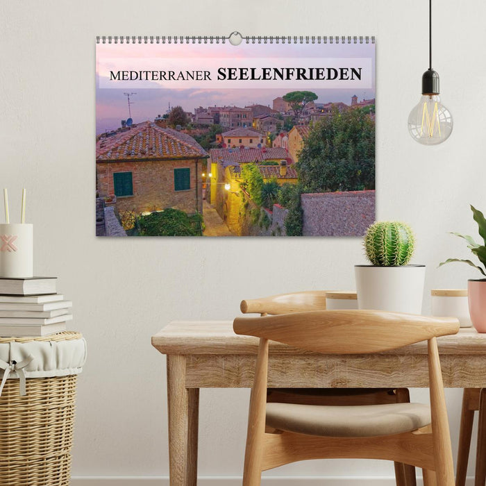 Mediterraner Seelenfrieden (CALVENDO Wandkalender 2025)