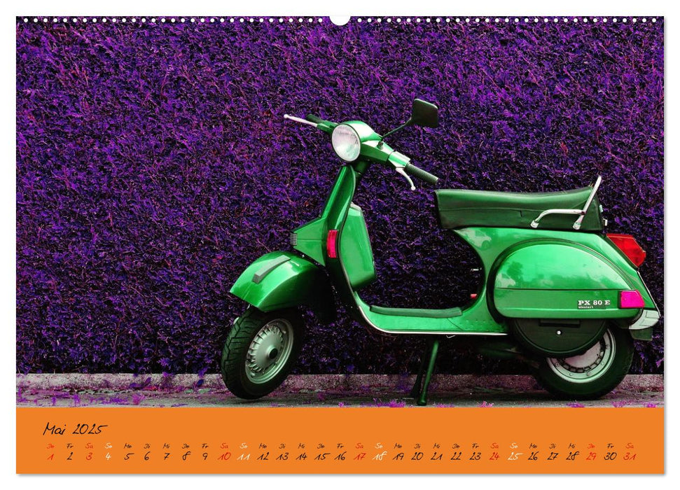 Vespa Liebe (CALVENDO Premium Wandkalender 2025)