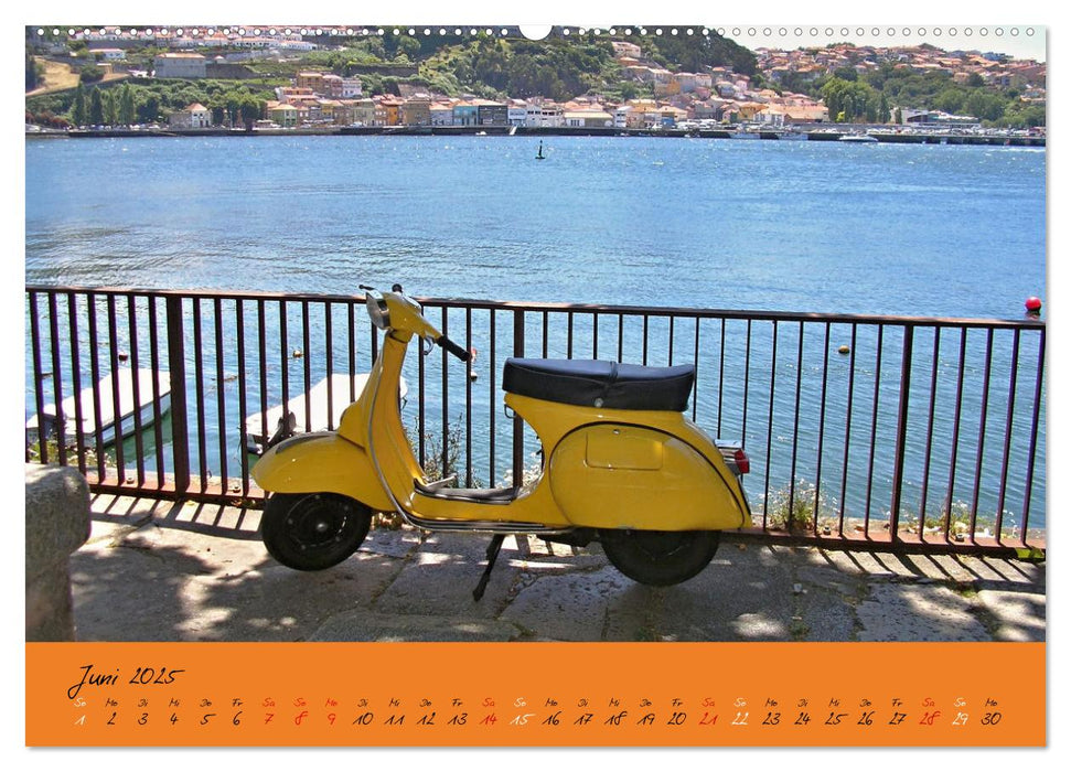 Vespa Liebe (CALVENDO Premium Wandkalender 2025)