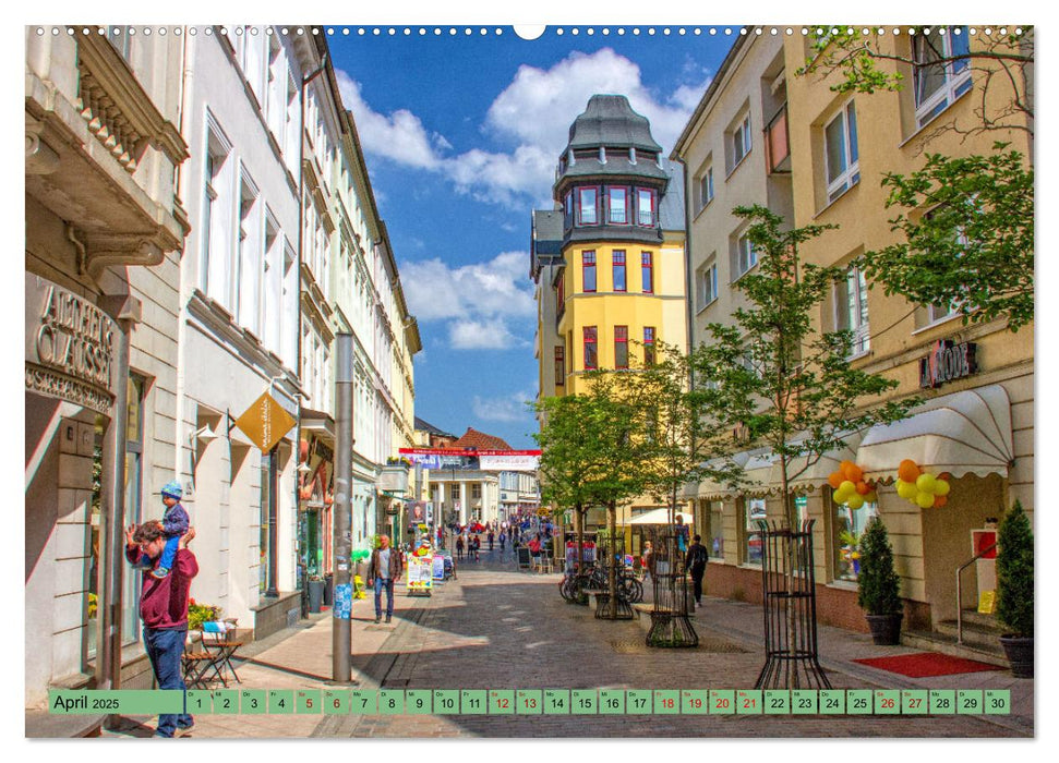 Residenzstadt Schwerin - Impressionen aus Mecklenburg-Vorpommern (CALVENDO Wandkalender 2025)