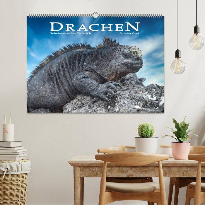 Drachen: Geheimnisvolles Tierreich (CALVENDO Wandkalender 2025)