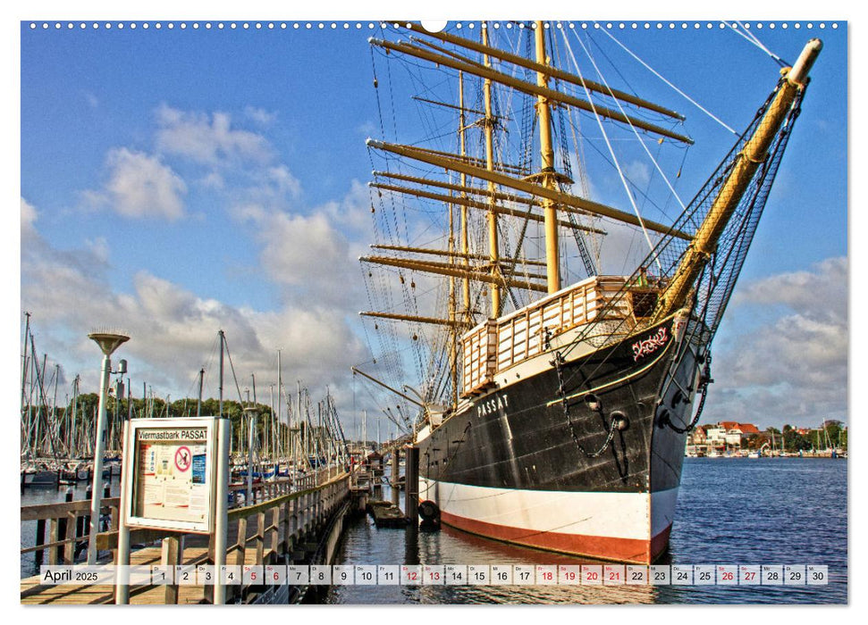 Halbinsel Priwall bei Travemünde – Impressionen von der Ostseeküste (CALVENDO Premium Wandkalender 2025)