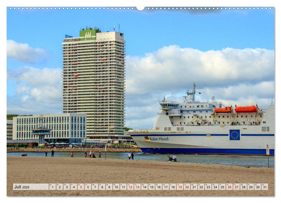 Halbinsel Priwall bei Travemünde – Impressionen von der Ostseeküste (CALVENDO Premium Wandkalender 2025)