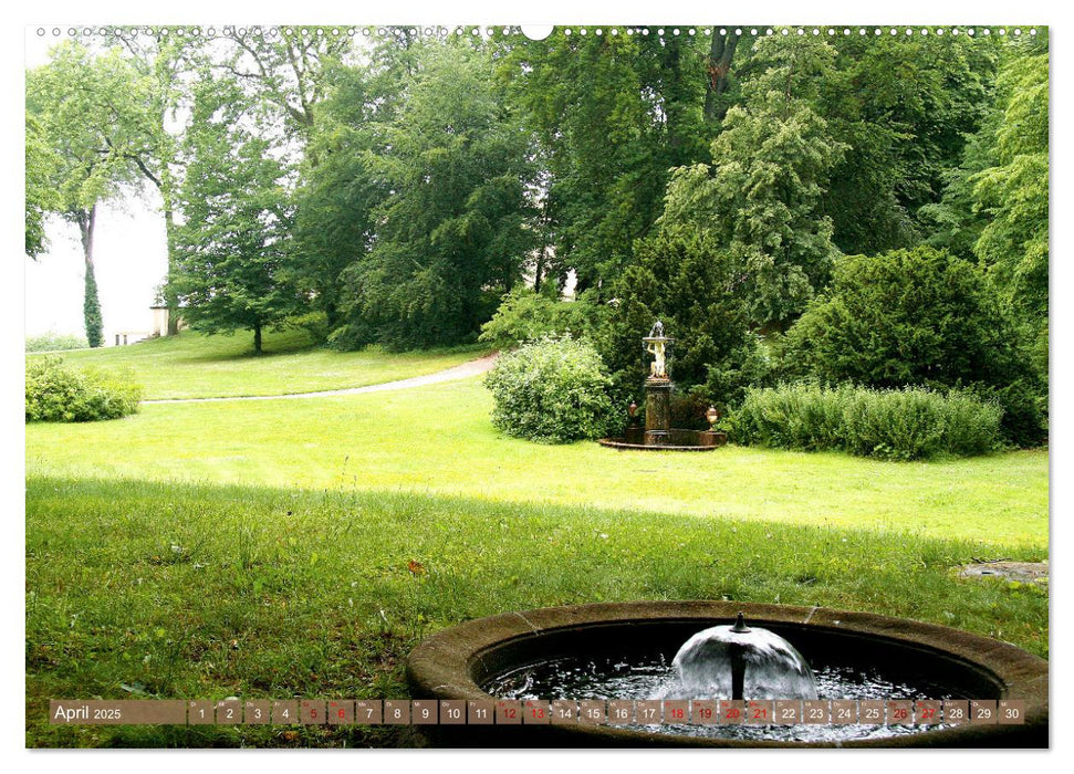 Schloss Glienicke in Berlin - Mit seinem reizvollen Landschaftspark (CALVENDO Premium Wandkalender 2025)