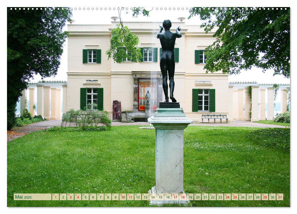 Schloss Glienicke in Berlin - Mit seinem reizvollen Landschaftspark (CALVENDO Premium Wandkalender 2025)