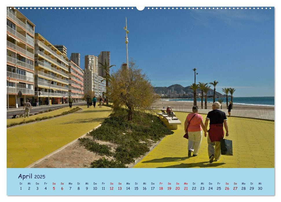 Benidorm (CALVENDO Premium Wandkalender 2025)