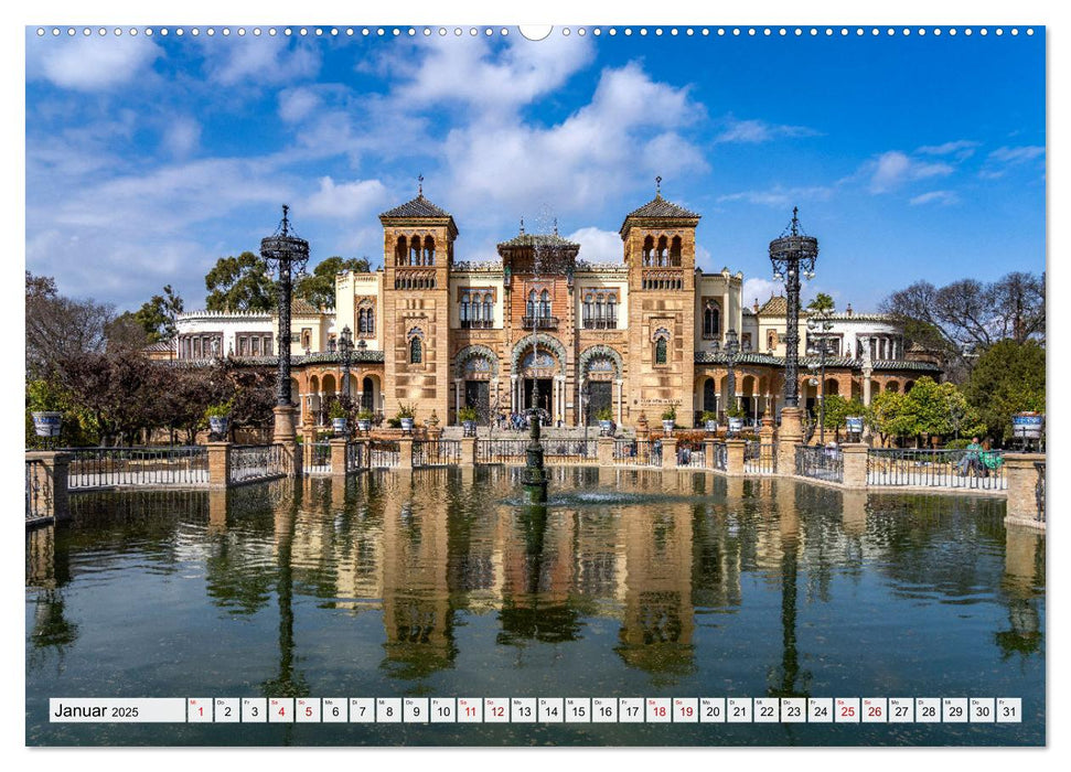 Andalusien - Sevilla (CALVENDO Premium Wandkalender 2025)