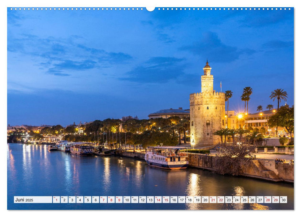 Andalusien - Sevilla (CALVENDO Premium Wandkalender 2025)