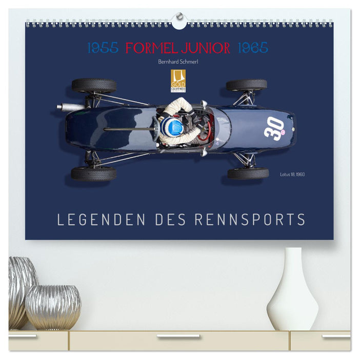 Legenden des Rennsports - Formel Junior 1955-1965 (CALVENDO Premium Wandkalender 2025)