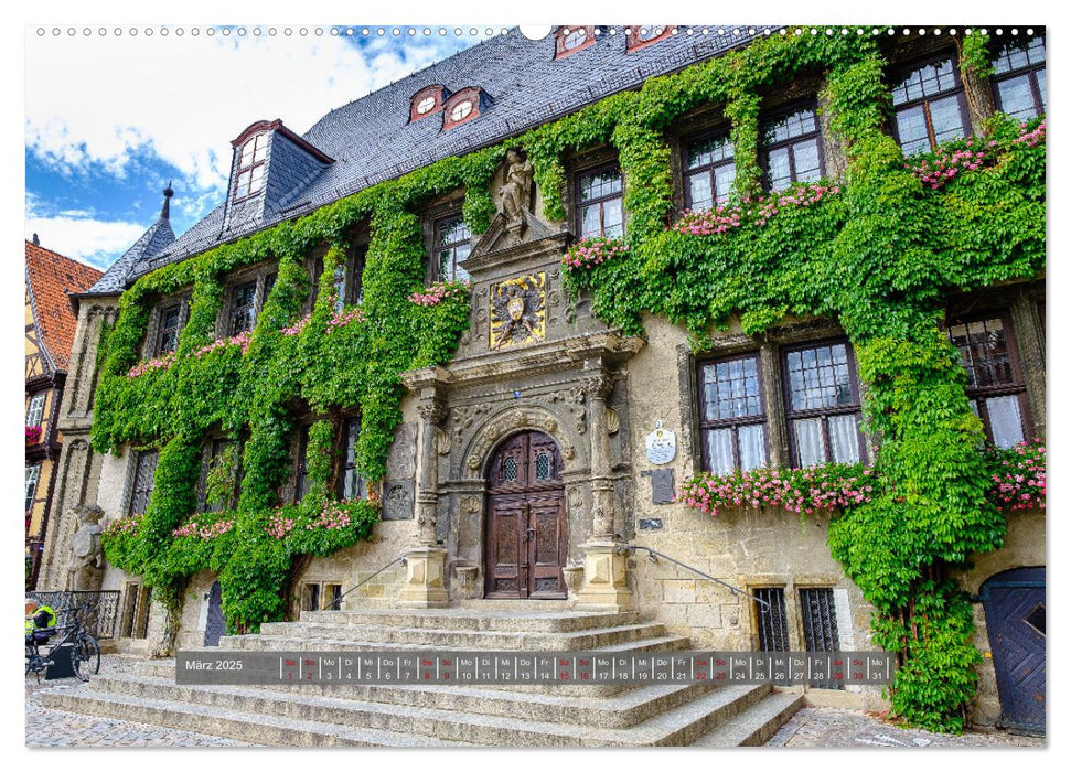 Ein Blick auf Quedlinburg (CALVENDO Premium Wandkalender 2025)